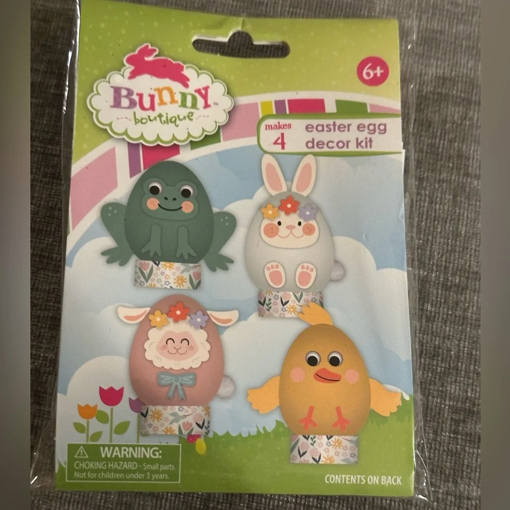 Easter Bundle 8 New Items Egg Hunt Supplies Banners Gel Clings Fun Eggs & more